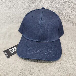PX Hat Mens One Size Navy Blue Cotton Canvas Trucker Cap *NWT*